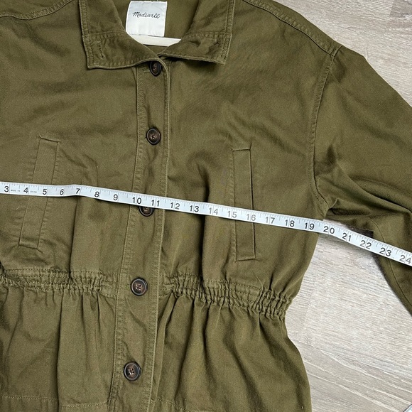 Madewell‎ Green Women Jacket- Medium - Picture 2 of 7